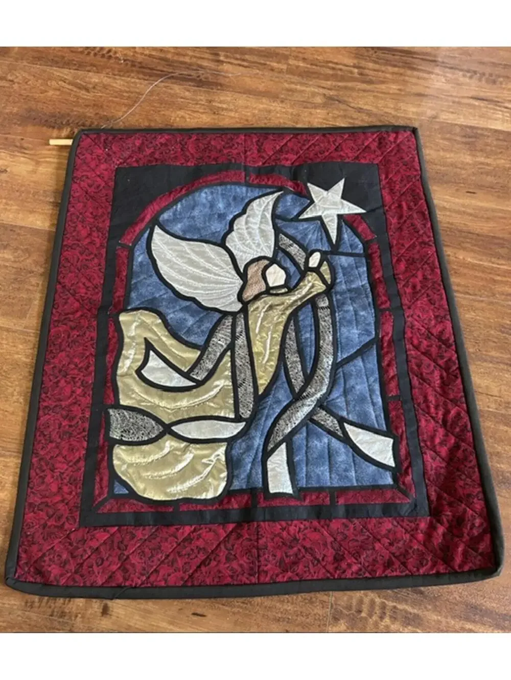 Handmade Quilted Angel Wall Hanging
